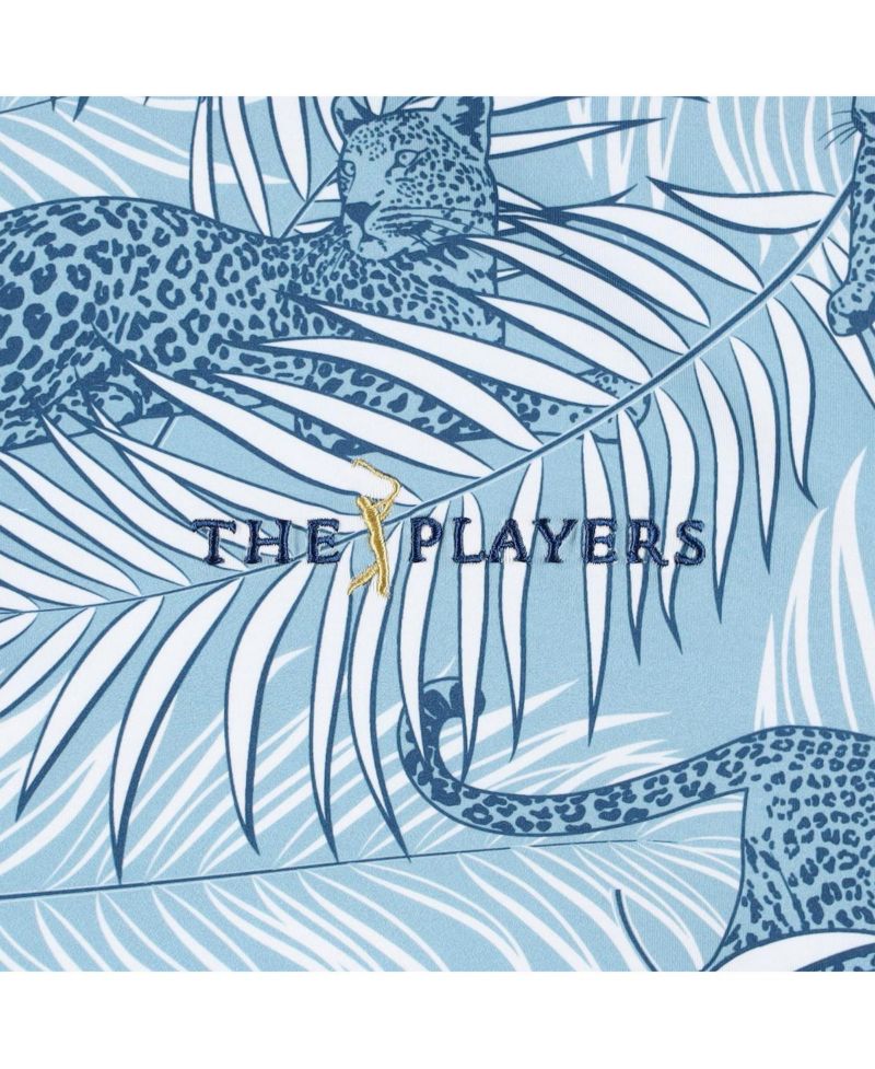 Men's Blue The Players Party Animal Polo Shirt