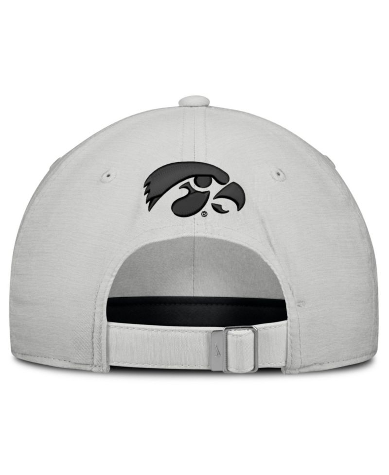 Men's and Women's Gray Iowa Hawkeyes 2026 On-Field Gameday Club Adjustable Hat