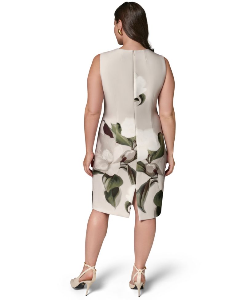 Plus Size Square Neck Dress