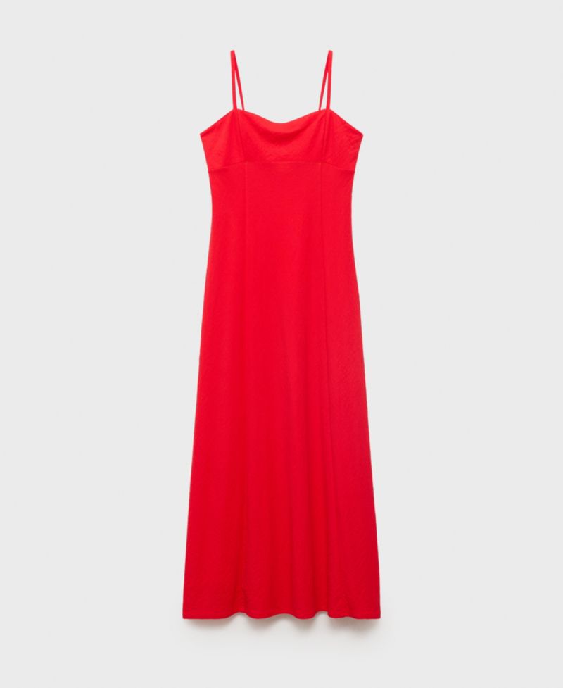 Women's Bow on the Back Midi Dress