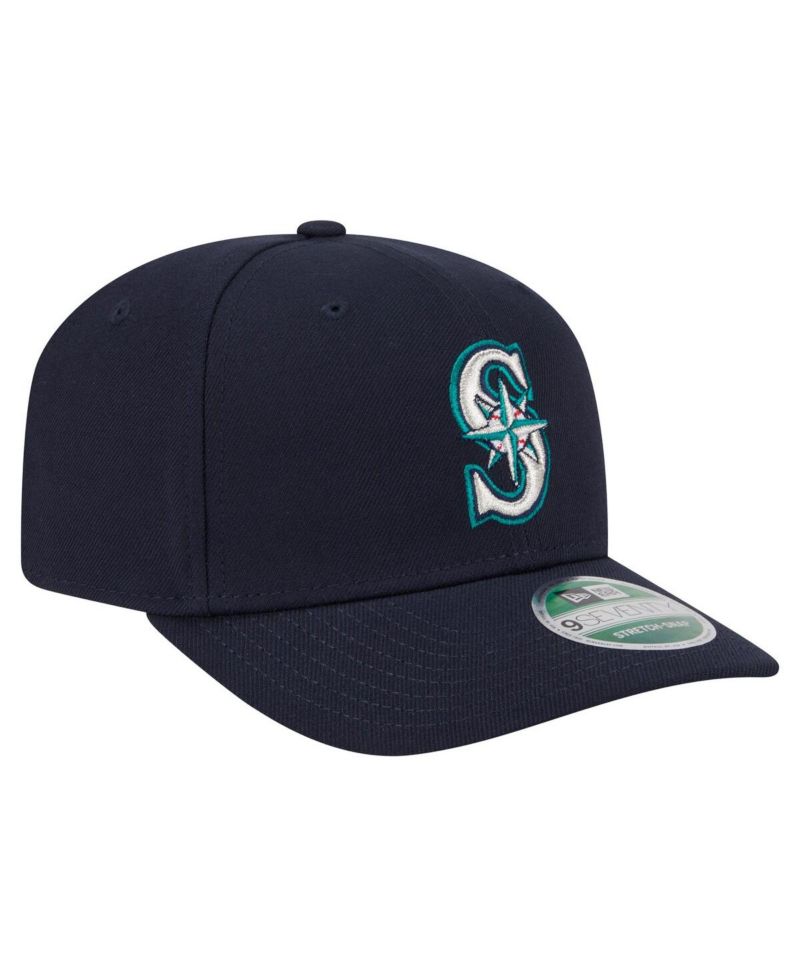 Men's Navy Seattle Mariners Player Replica 9SEVENTY Adjustable Hat