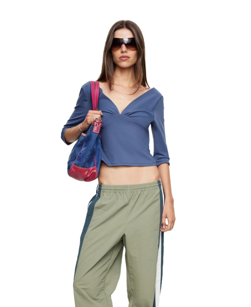 Women's Canyon V-Neck Crop Top