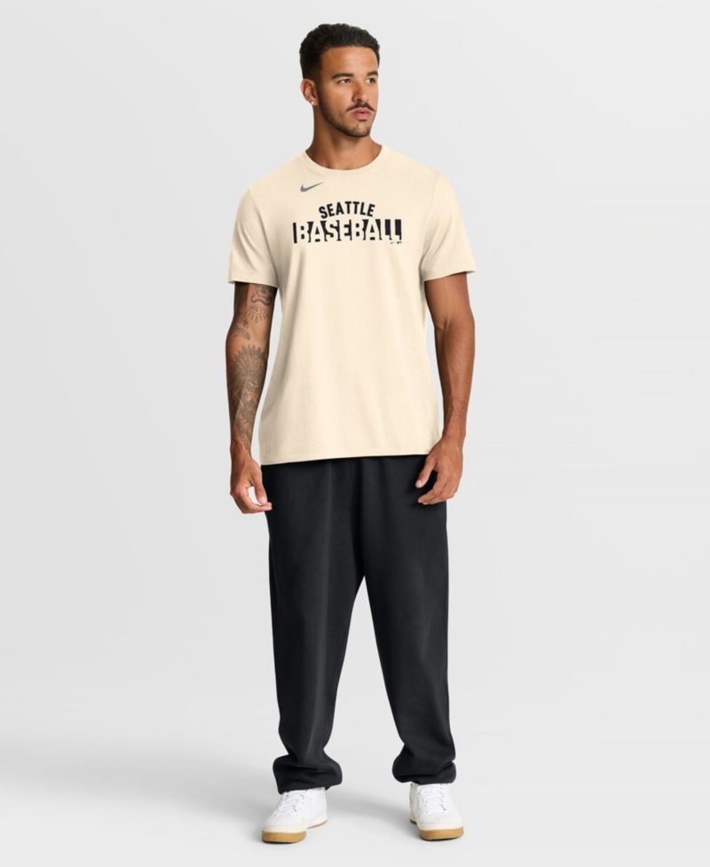 Men's Cream Seattle Mariners Alternate T-Shirt