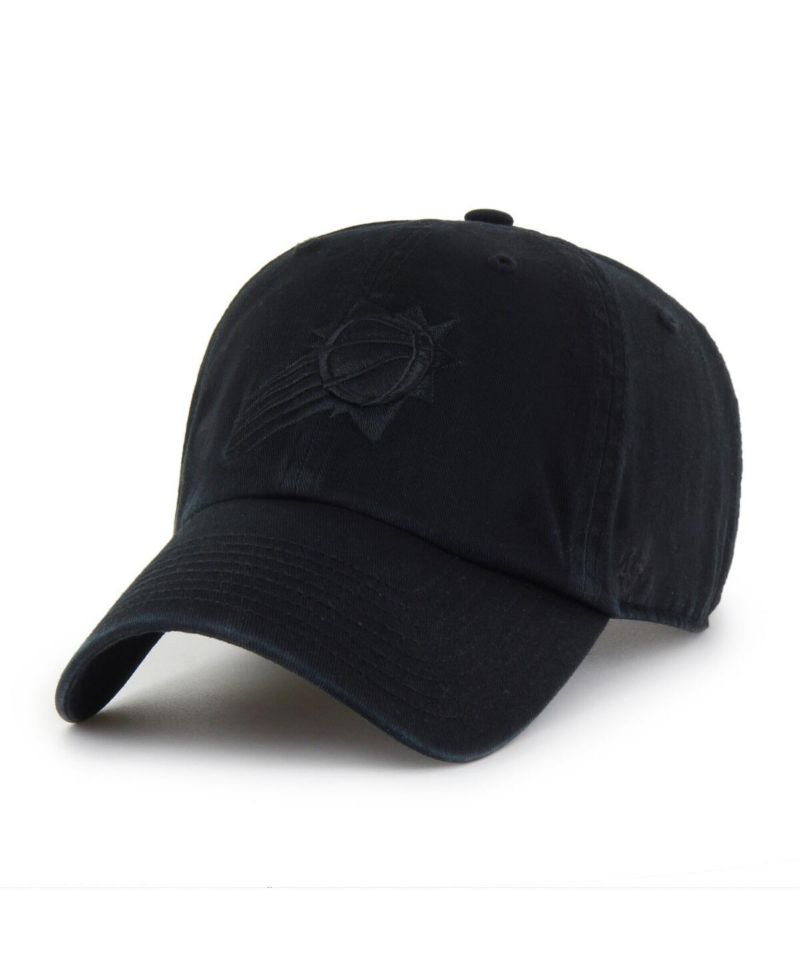 Men's Phoenix Suns Black on Black Clean Up Adjustable Hat