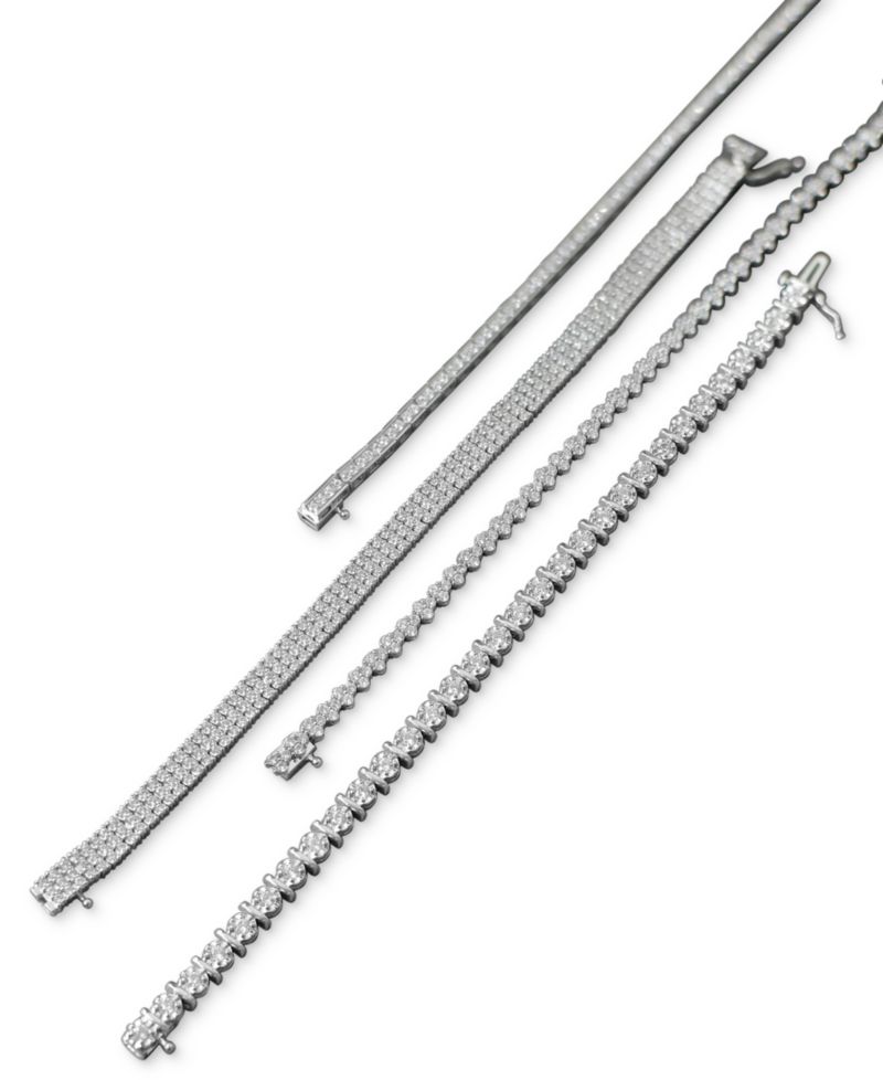 Diamond Tennis Bracelet (2 ct. t.w.) in 10k White Gold
