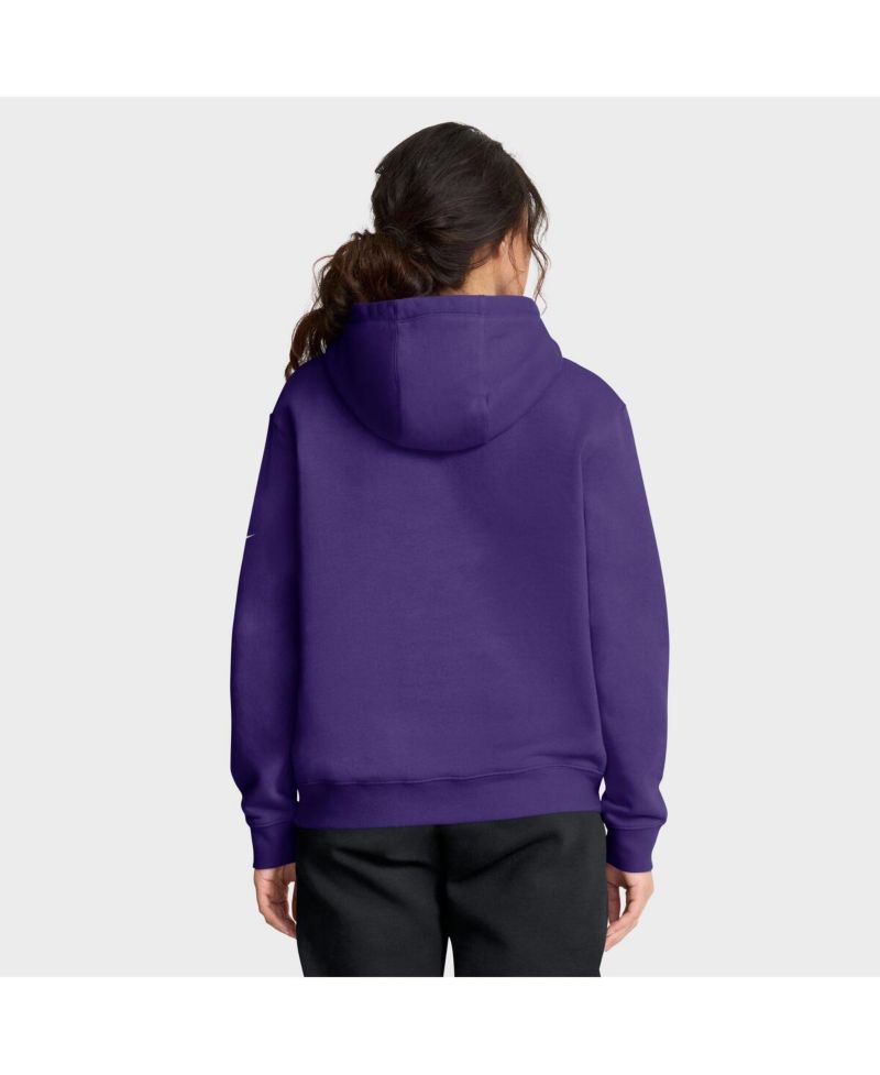 Women's Purple Minnesota Vikings Club Fleece Pullover Hoodie