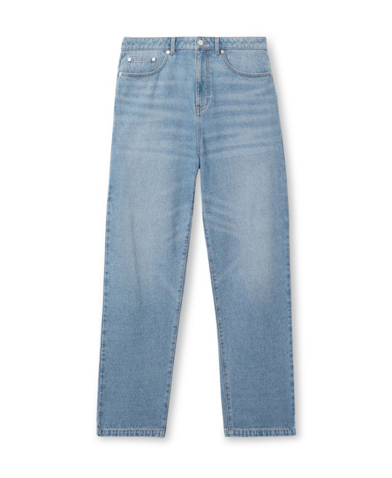 Men's Broadway Light-Wash Loose-Fit Jeans