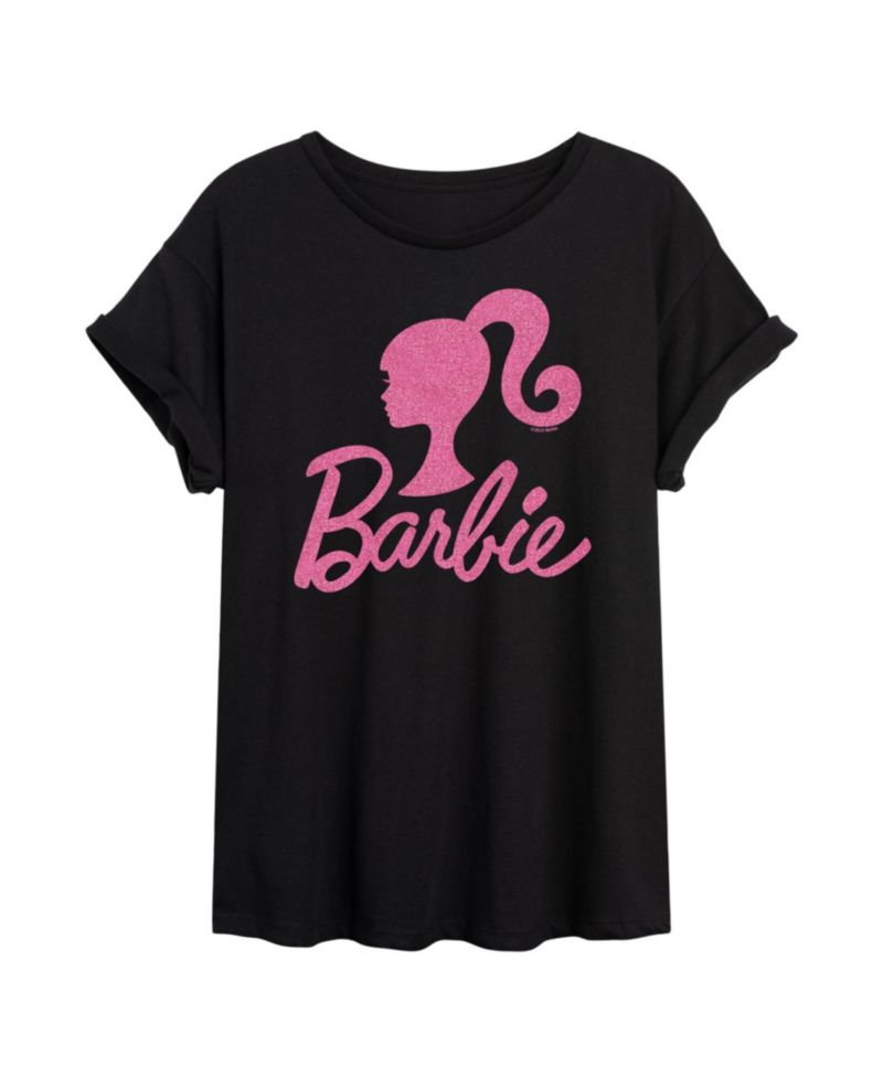 Trendy Juniors Barbie Graphic Oversized Tee