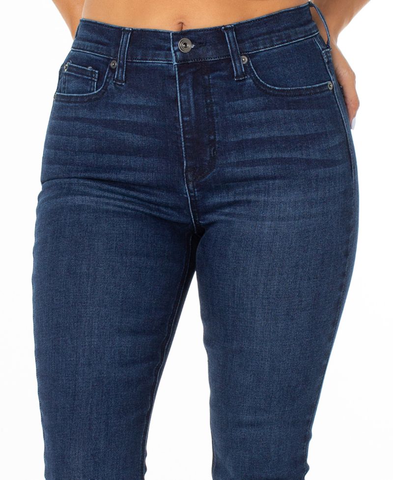 Juniors' High-Rise Ankle Skinny Jeans
