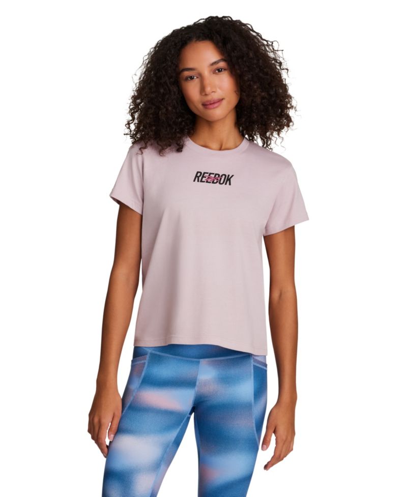 Women's Short-Sleeve Crew Neck Pull-On T-Shirt