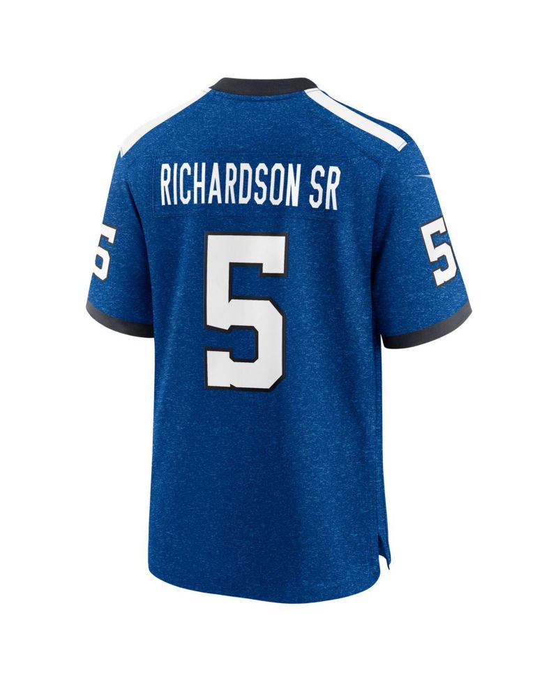 Men's Anthony Richardson Sr. Royal Indianapolis Colts Alternate Indiana Nights Game Jersey