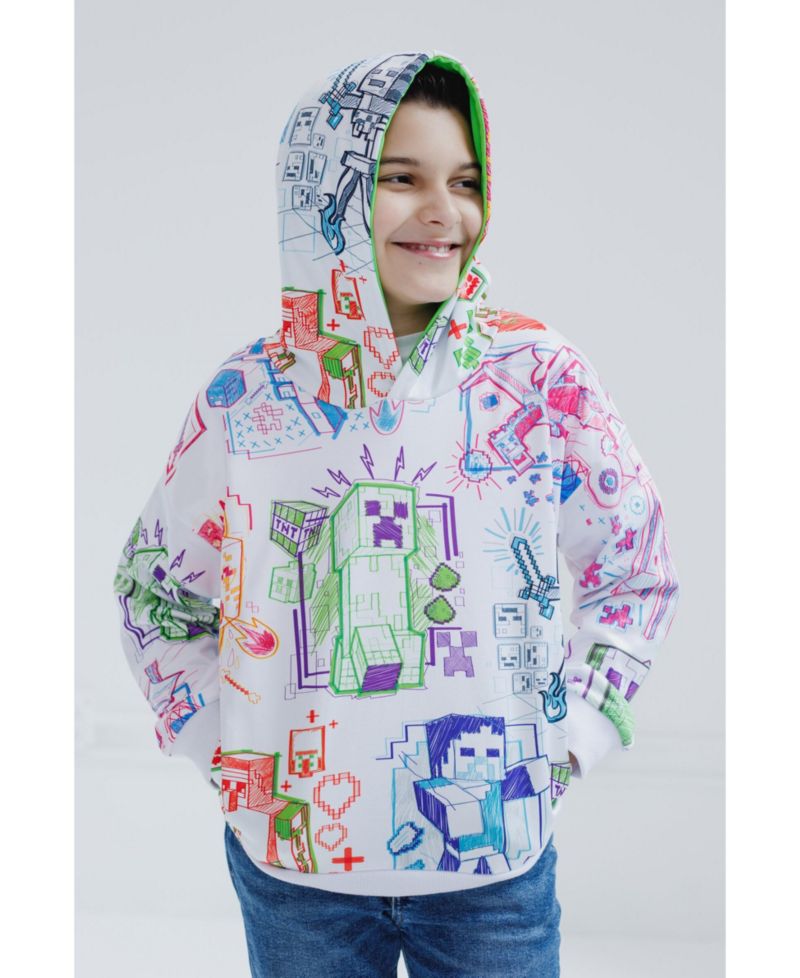Fleece Pullover Hoodie Little Kid to Big Kid Sizes (4 - 18-20)