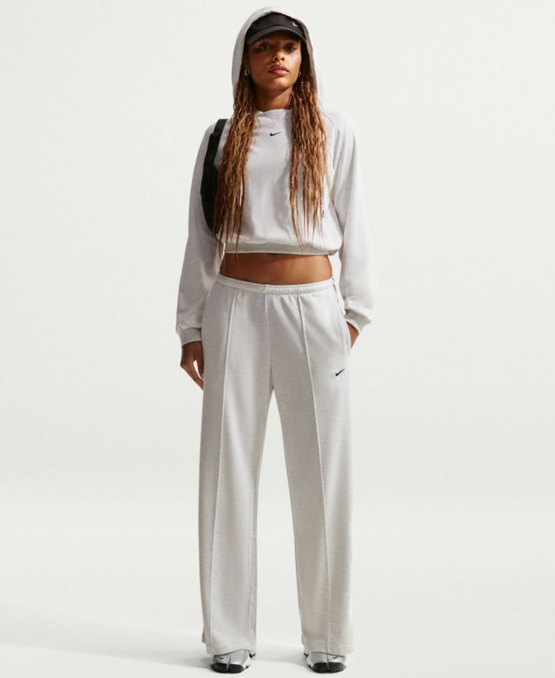 Women's Mid-Rise Open-Hem Pants