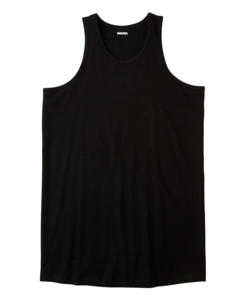 Men's Shrink-Less Lightweight Longer-Length Tank