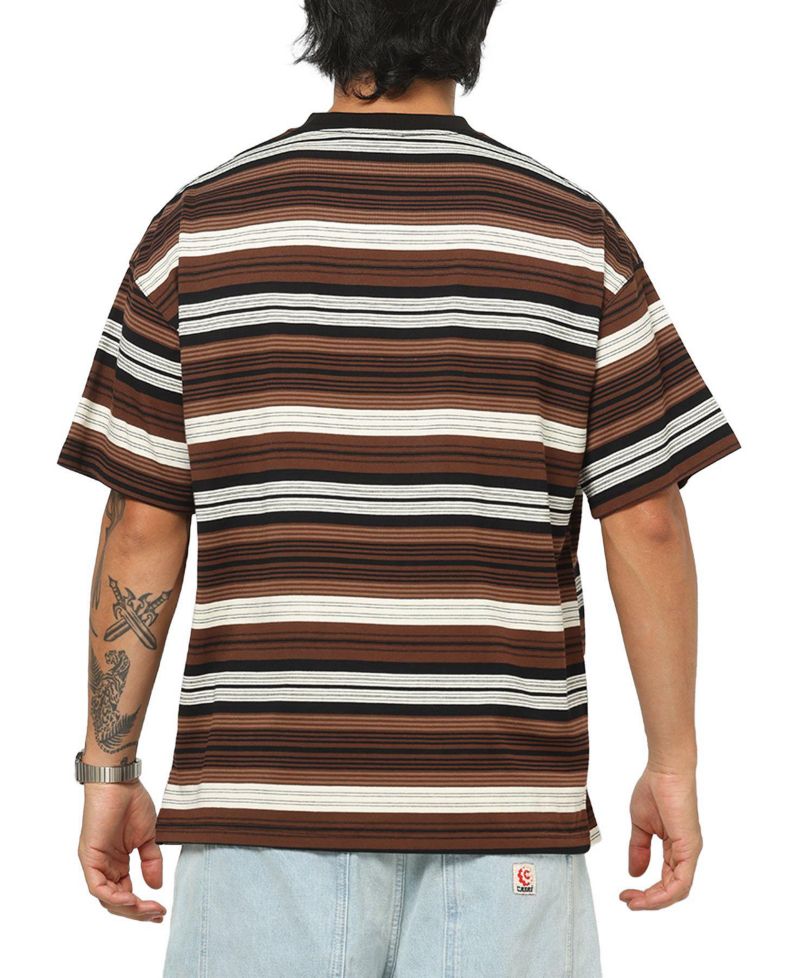 Men's Striped Pocket T-Shirt