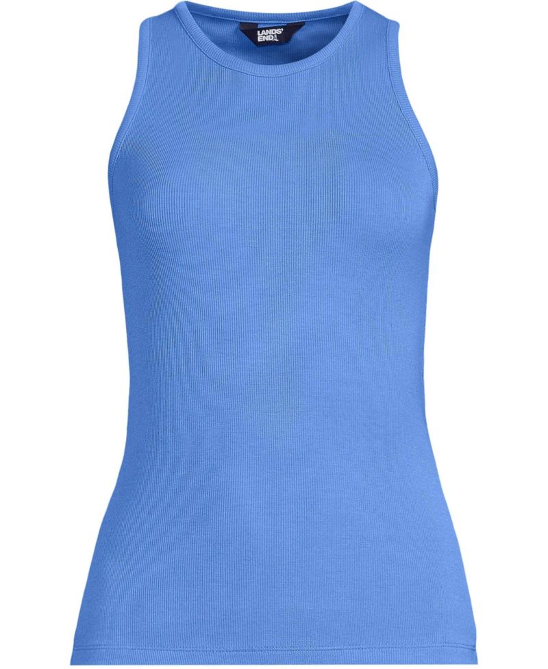 Women's Drapey Rib Fitted Tank Top