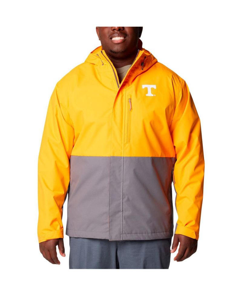 Men's Scarlet Ohio State Buckeyes Big & Tall Field Bound Omni-Tech Full-Zip Jacket