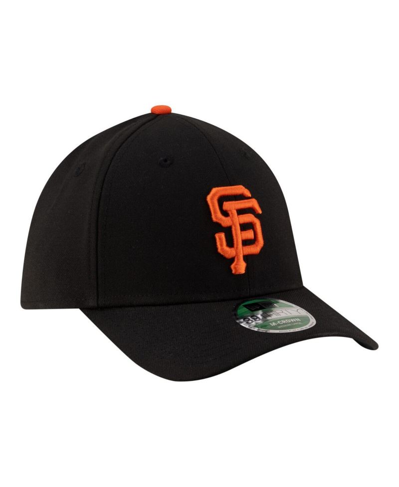 Men's Black San Francisco Giants Player Replica 39THIRTY M-Crown Flex Hat