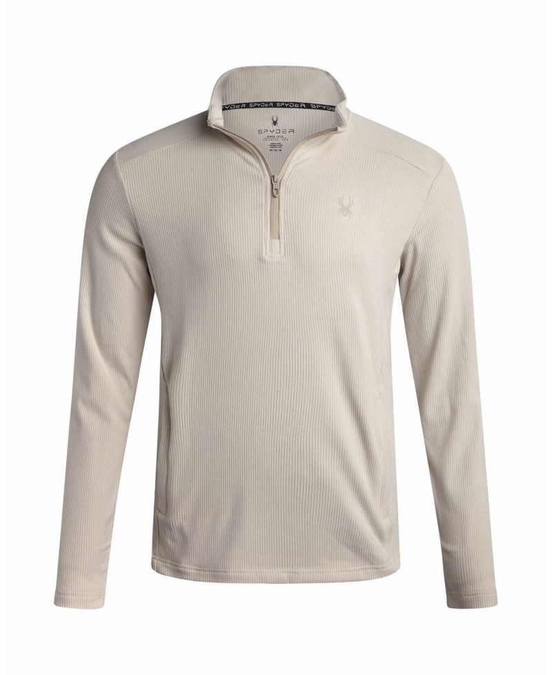 Men's Corduroy Quarter Zip Sweatshirt