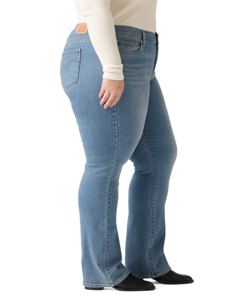 Trendy Plus Size 415 Classic Bootcut Jeans