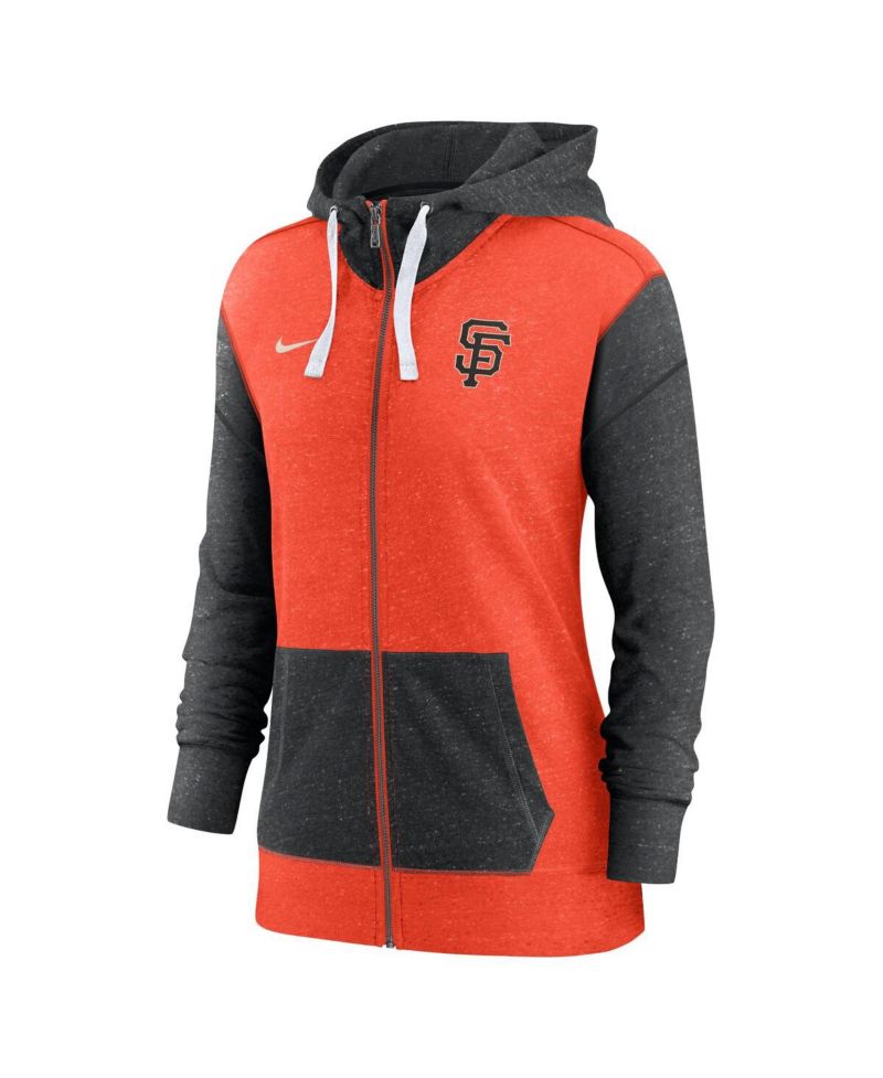 Women's Orange San Francisco Giants Full-Zip Hoodie