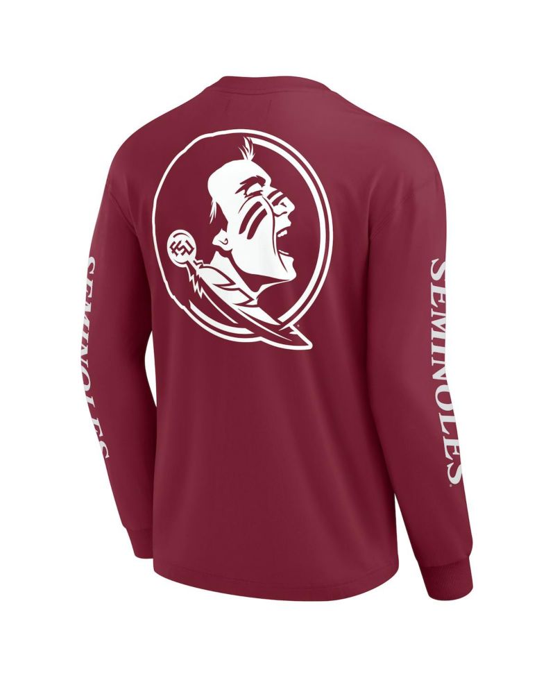 Men's Garnet Florida State Seminoles Strive Long Sleeve T-Shirt