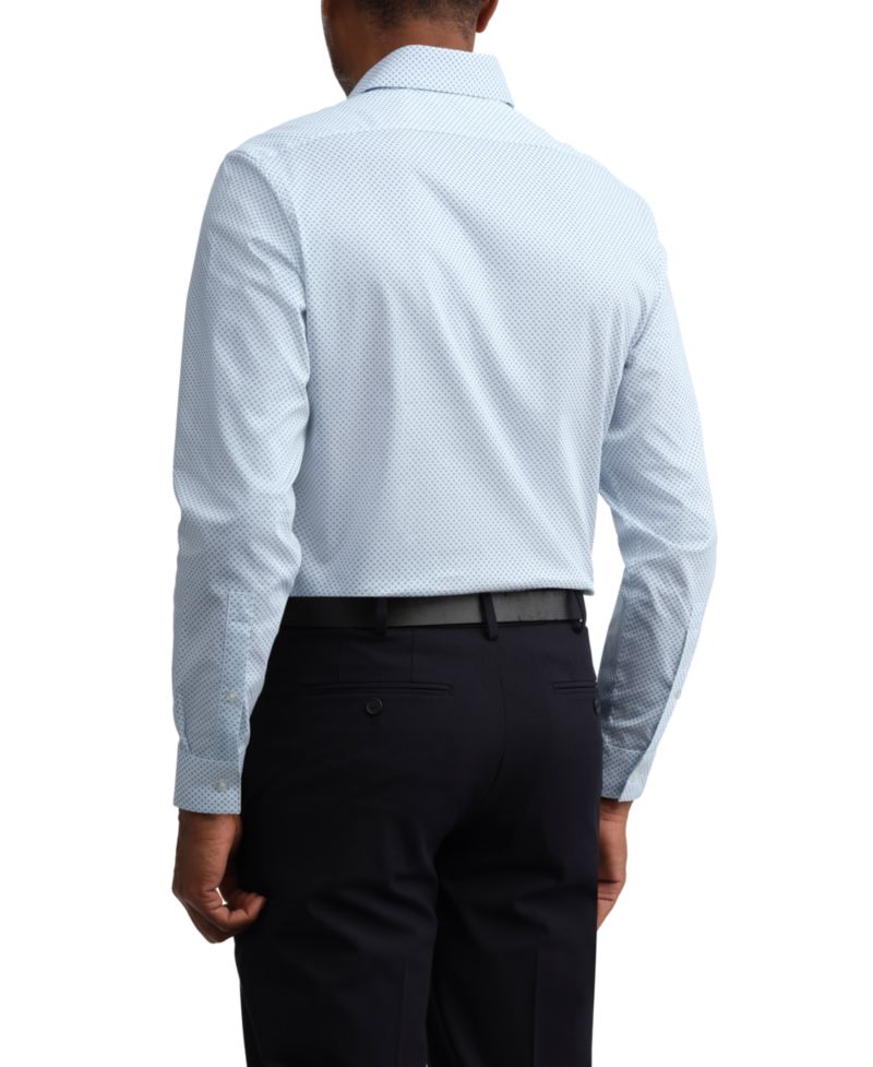 Men's Techni-Cole Stretch Slim-Fit Dress Shirt