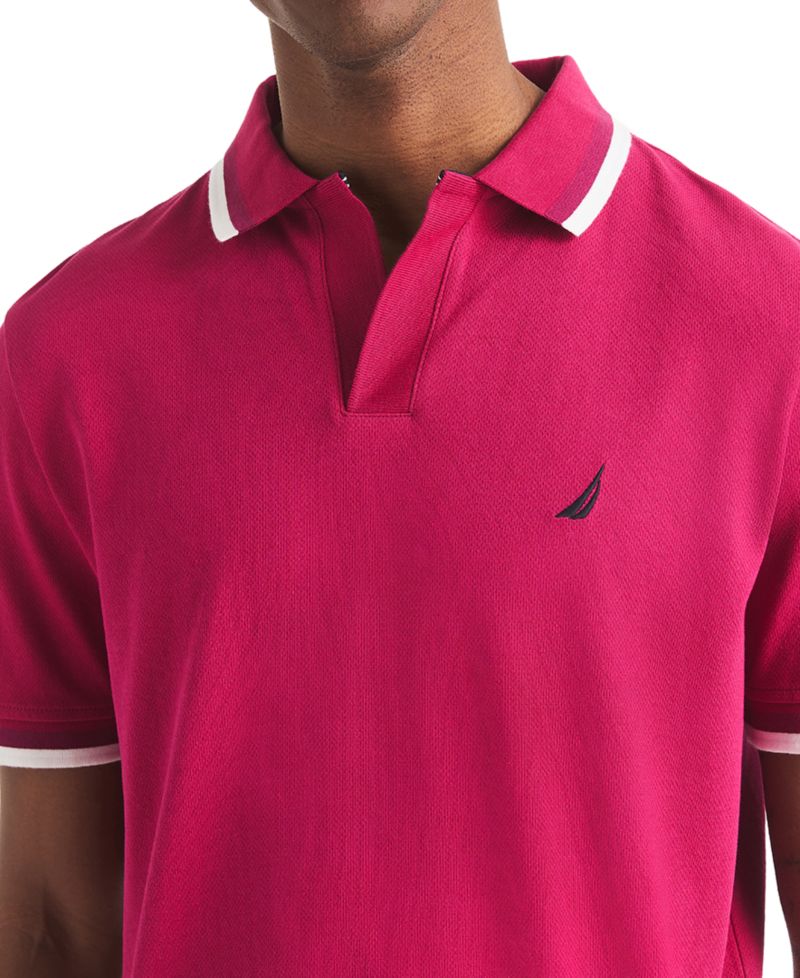 Men's Classic-Fit Johnny Collar Tipped Polo Shirt