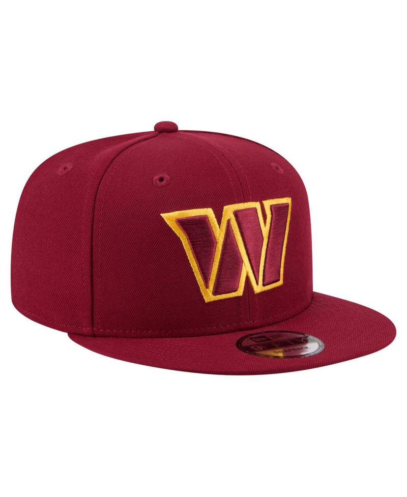 Men's Burgundy Washington Commanders 9FIFTY Snapback Hat