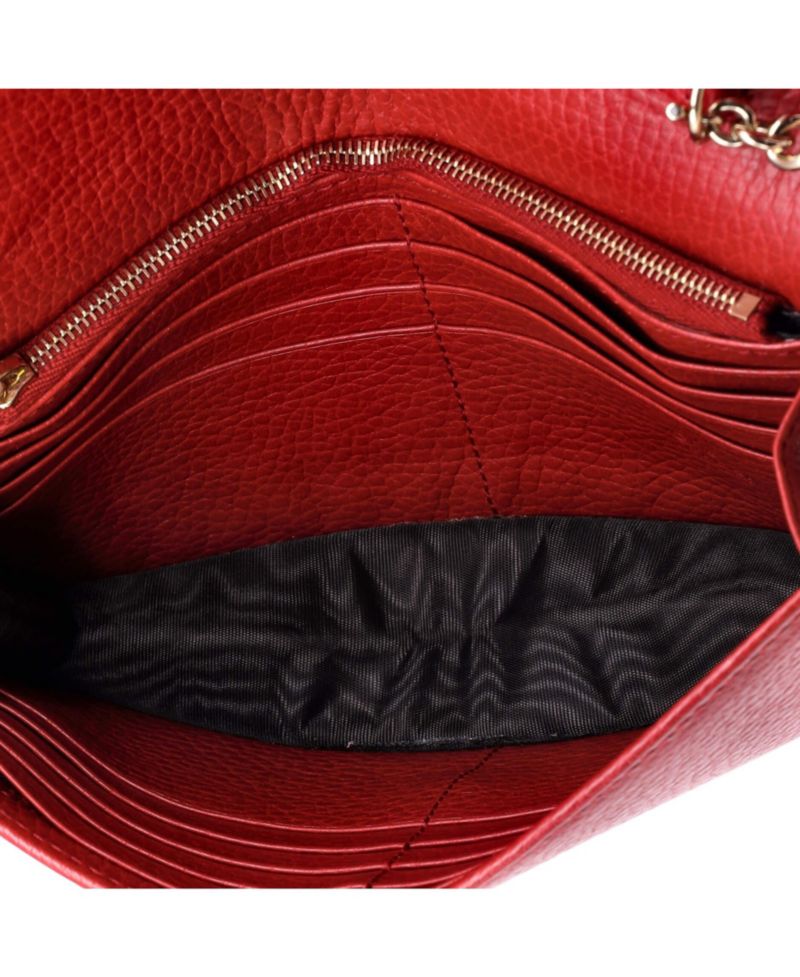 Interlocking Wallet on Chain Leather