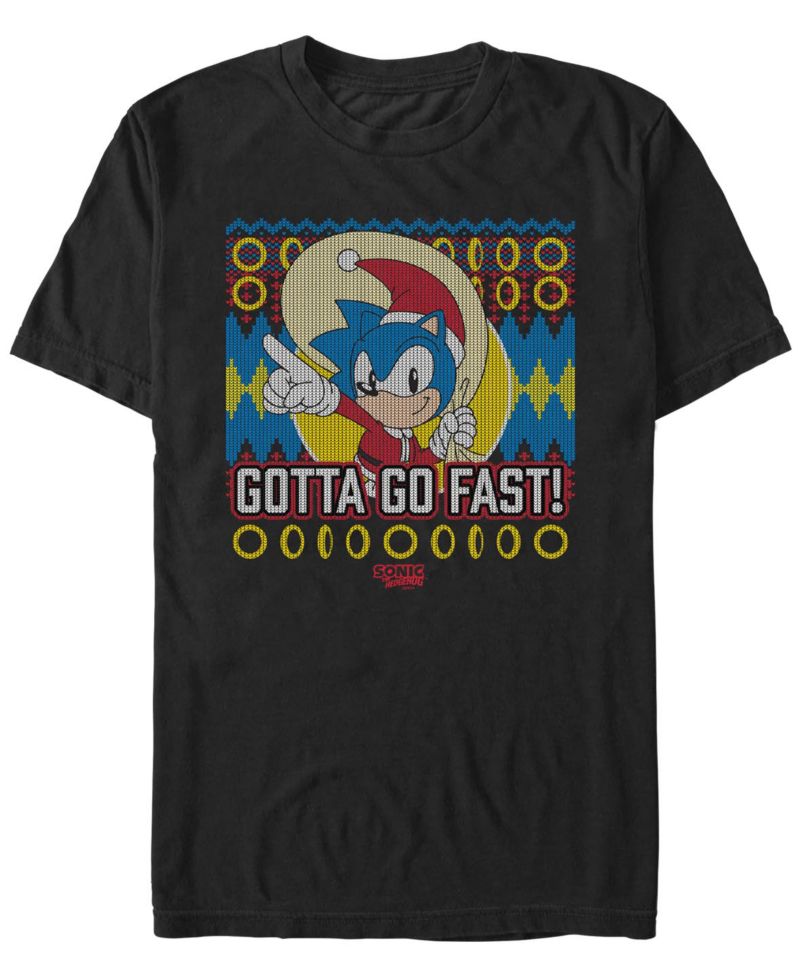Men's Santa Sonic Short Sleeve T-Shirt