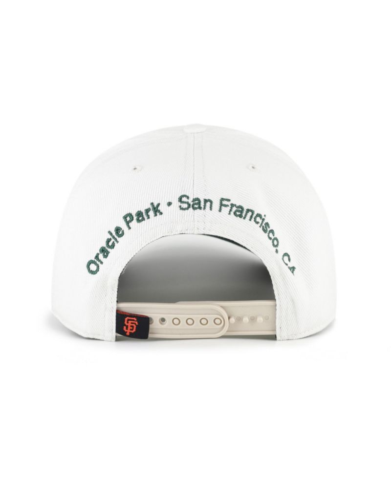 Men's White/Green San Francisco Giants Flora Gallery Hitch Adjustable Hat