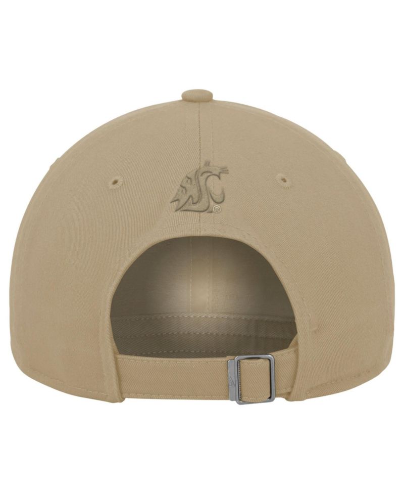 Men's Beige Washington State Cougars Club Adjustable Hat