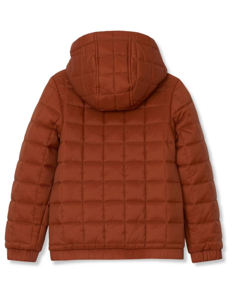 Boys' and Girls' Reversible Quilted Water Resistant Jacket