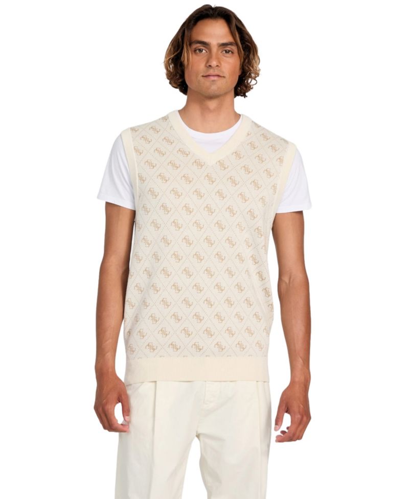 Men's Horace Quattro G Logo Jacquard Sweater