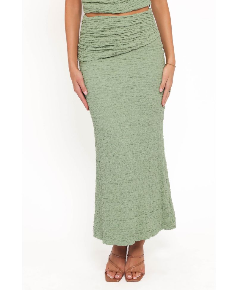 Women's Vesper Off-the-Shoulder Asymmetrical Maxi Top and Skirt, 2-Piece Set