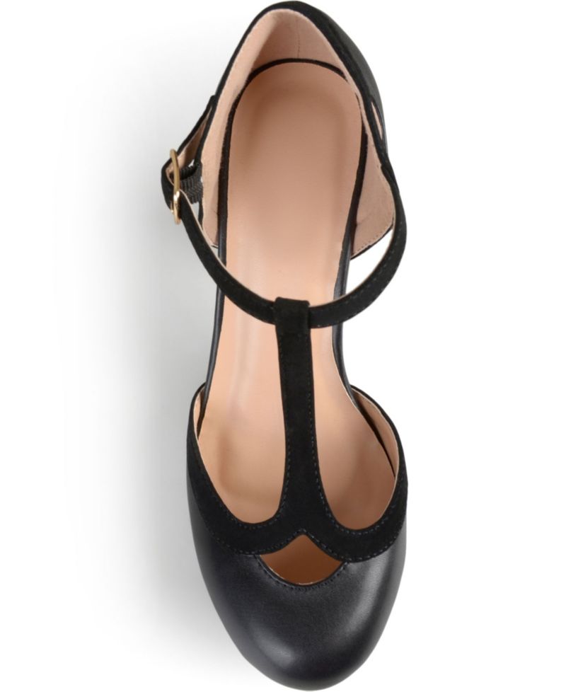 Women's Olina Regular and Wide Width Buckle Pumps