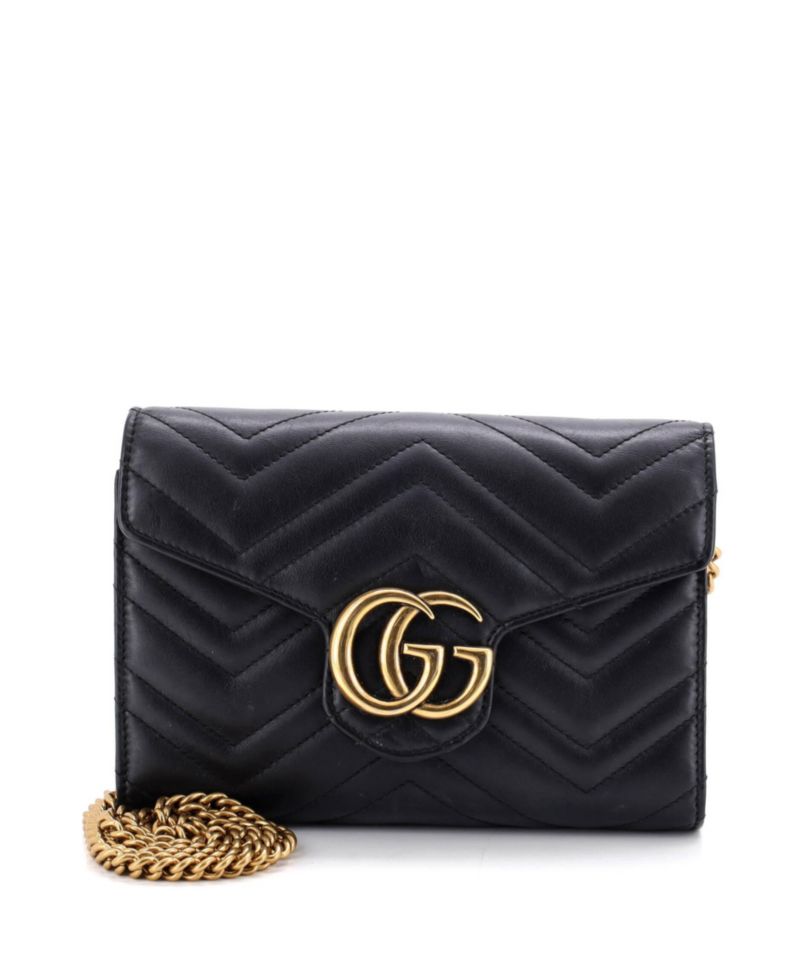 GG Marmont Mini Chain Wallet