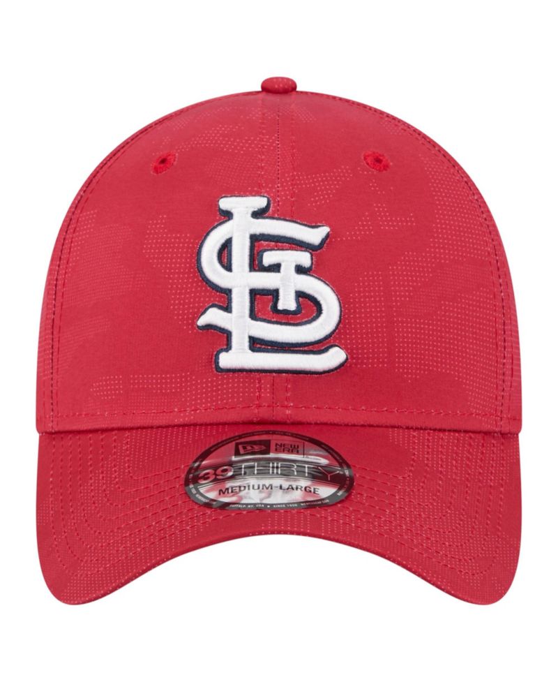 Men's Red St. Louis Cardinals Tonal Camo 39THIRTY Flex Hat