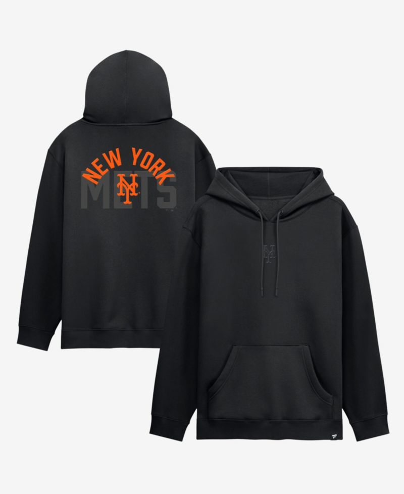 Men's New York Mets Black Out Fleece Hoodie
