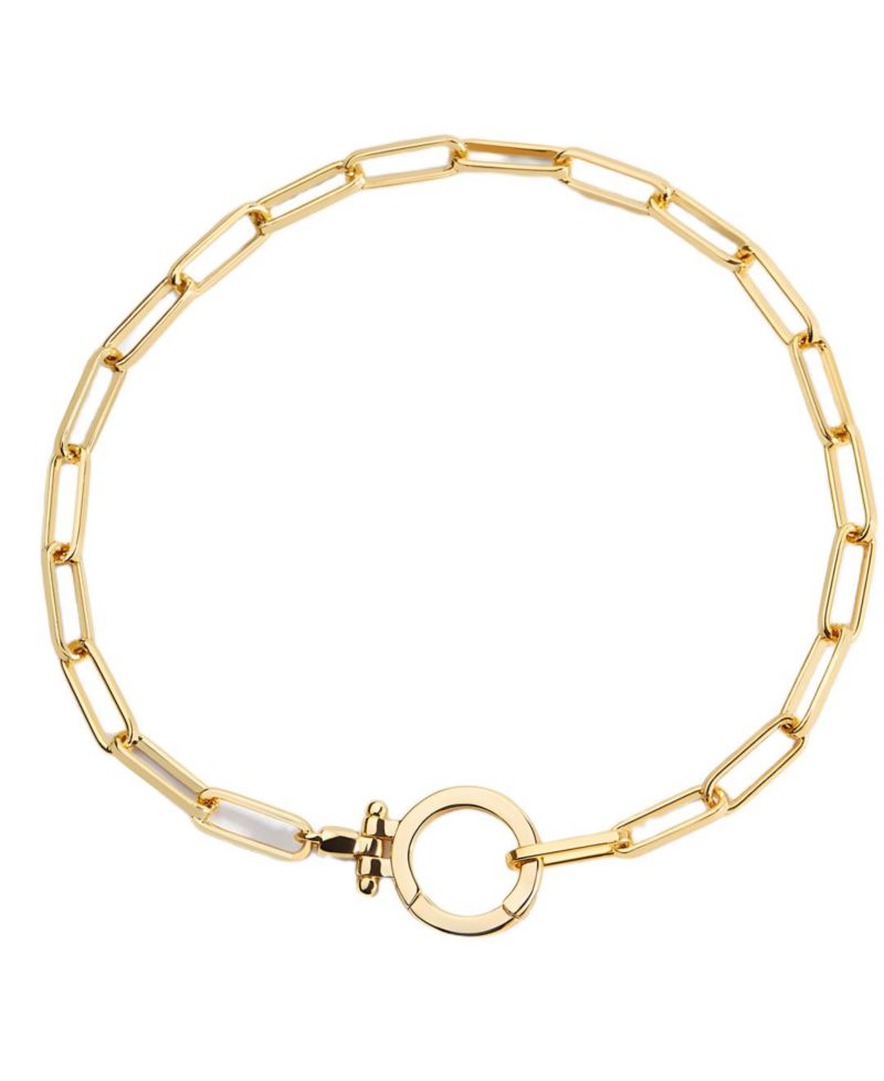 Mint Paperclip Bracelet