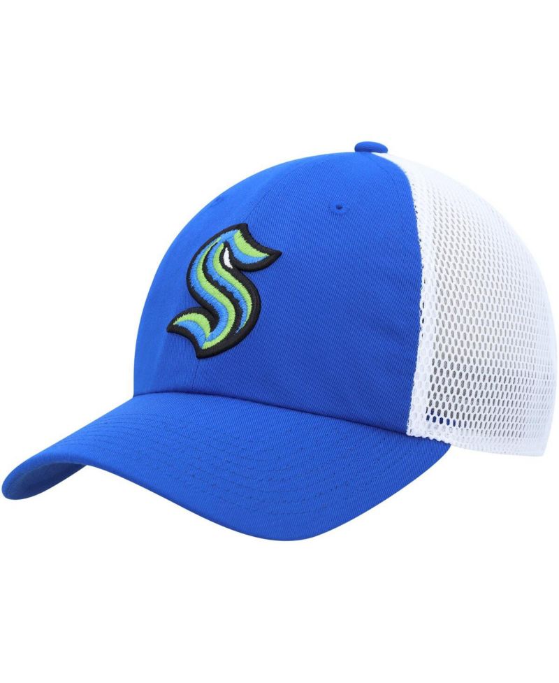Men's Blue Seattle Kraken Color Pop Trucker Adjustable Hat