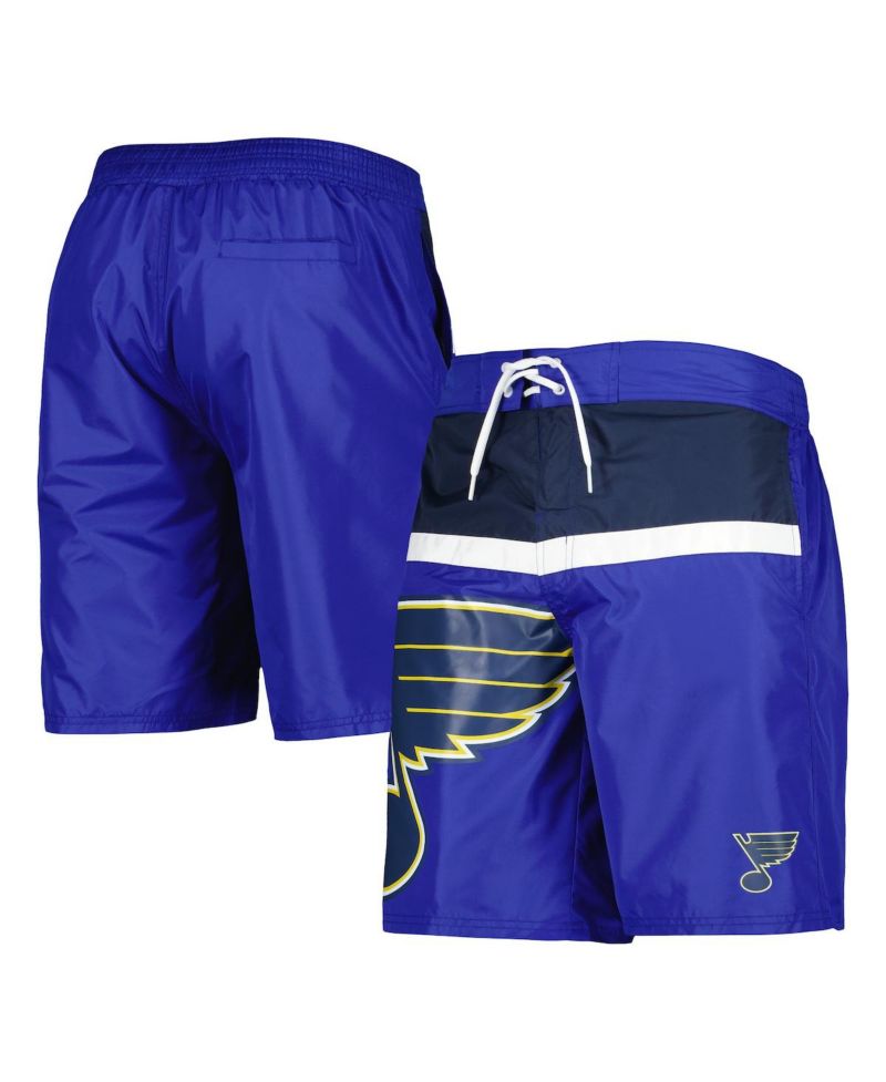 Men's Blue St. Louis Blues Sea Wind Swim Trunks