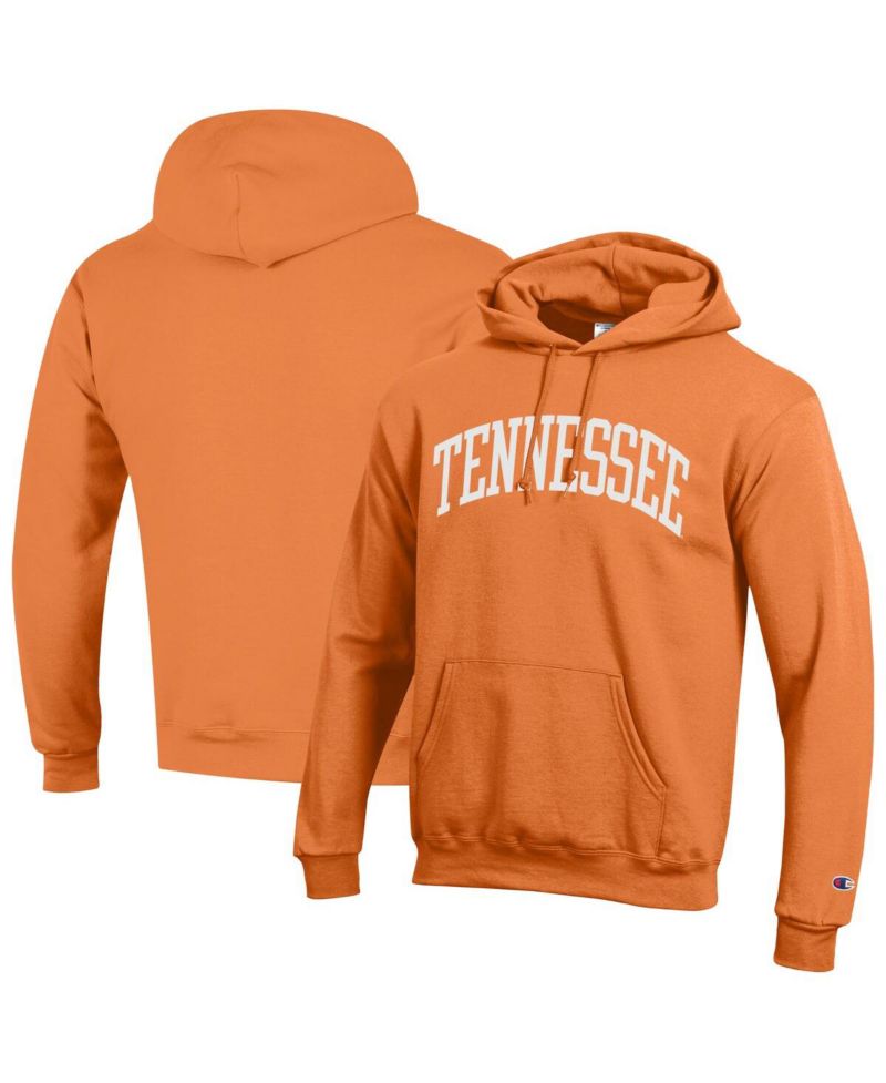 Men's Tennessee Orange Tennessee Volunteers Basic Arch Fleece Pullover Hoodie