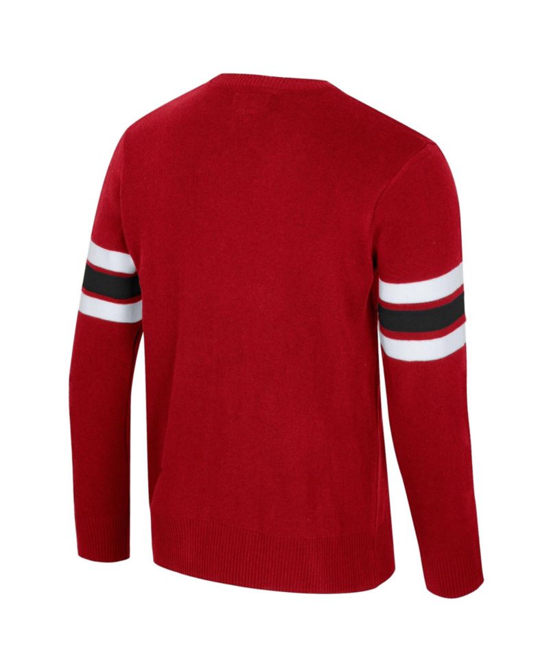 Men's and Women's Crimson Alabama Crimson Tide Renew Knit Vintage Pullover Sweater