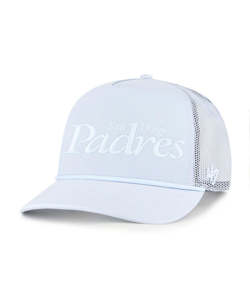 Men's Light Blue San Diego Padres Foundation Script Hitch Adjustable Trucker Hat