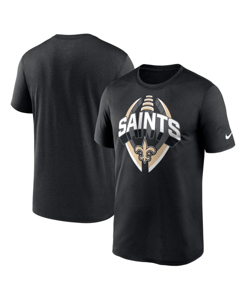 Men's Black New Orleans Saints Legend Icon Performance T-Shirt