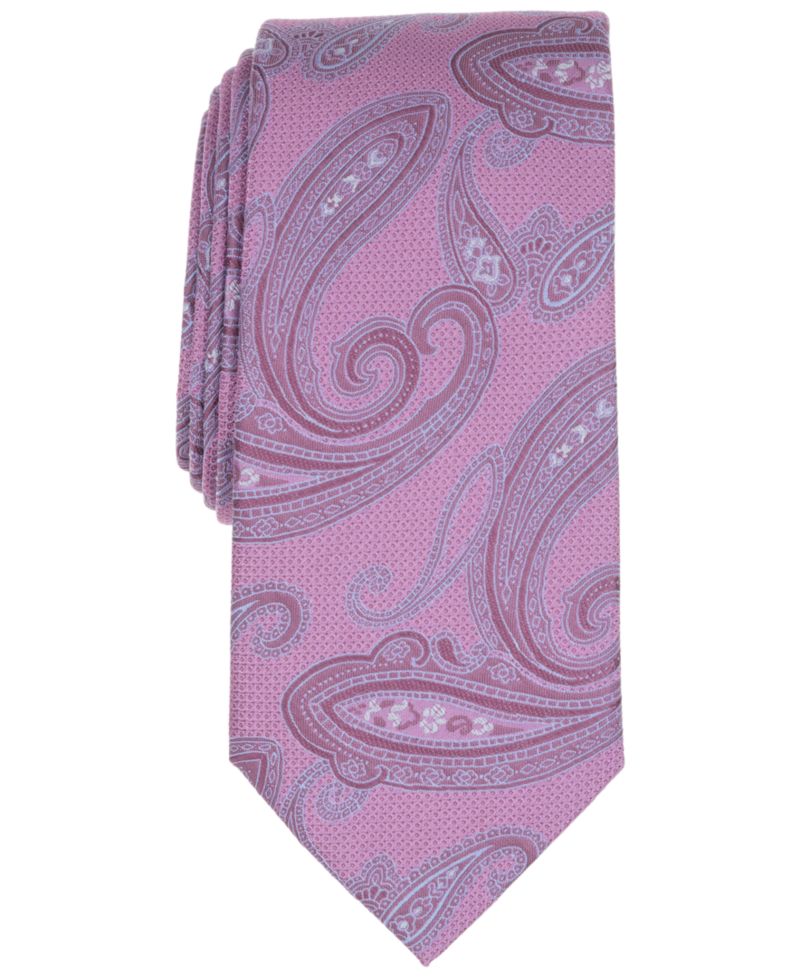 Men's Canary Paisley Tie