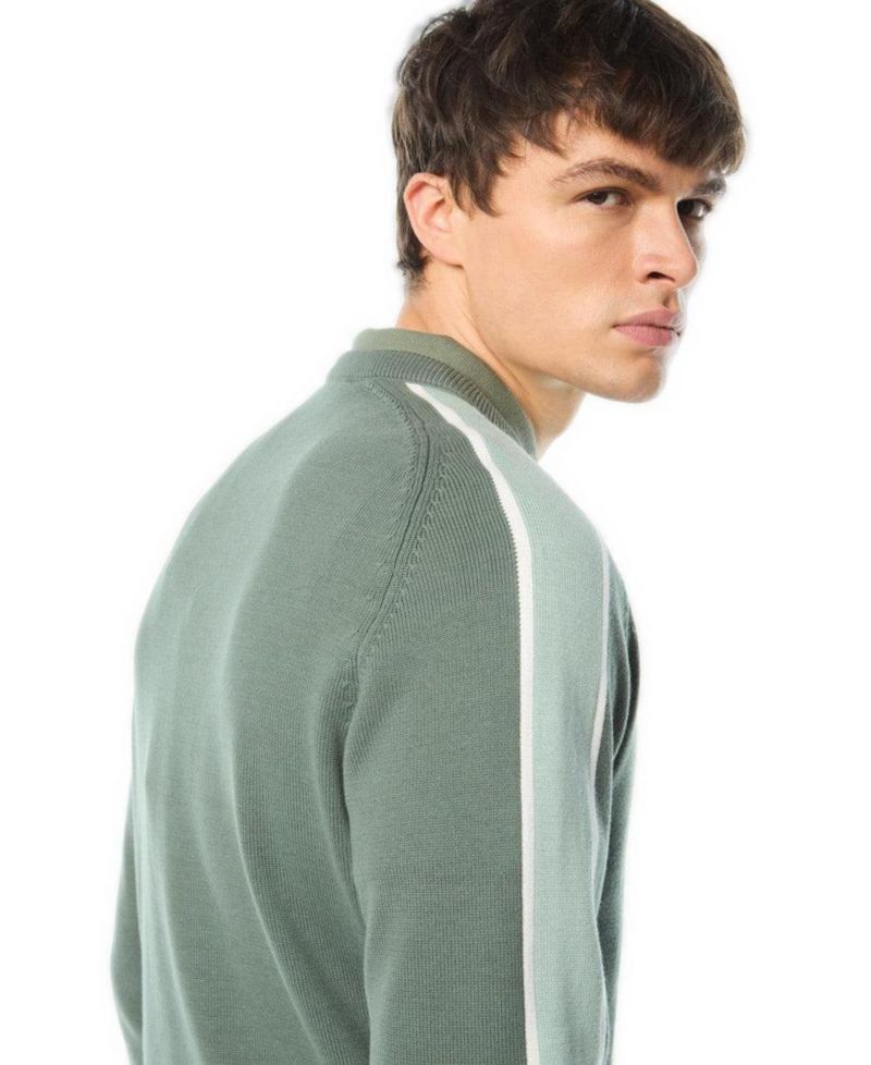 Men's Fico Regular Fit Crewneck Long-Sleeve Sweater