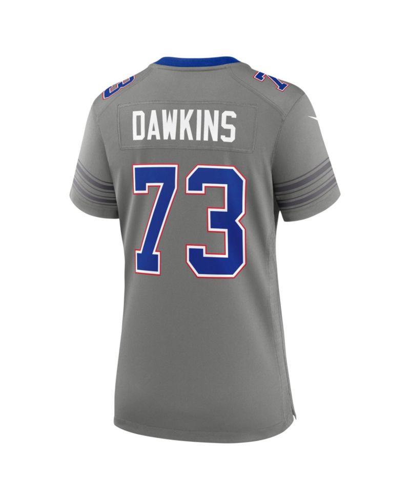Women's Dion Dawkins Gray Buffalo Bills Nickel City Game Jersey